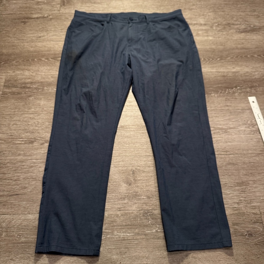Callaway Pants Mens 38 Blue Golf Relaxed‎ Straight Performance 38x30 Outdoor